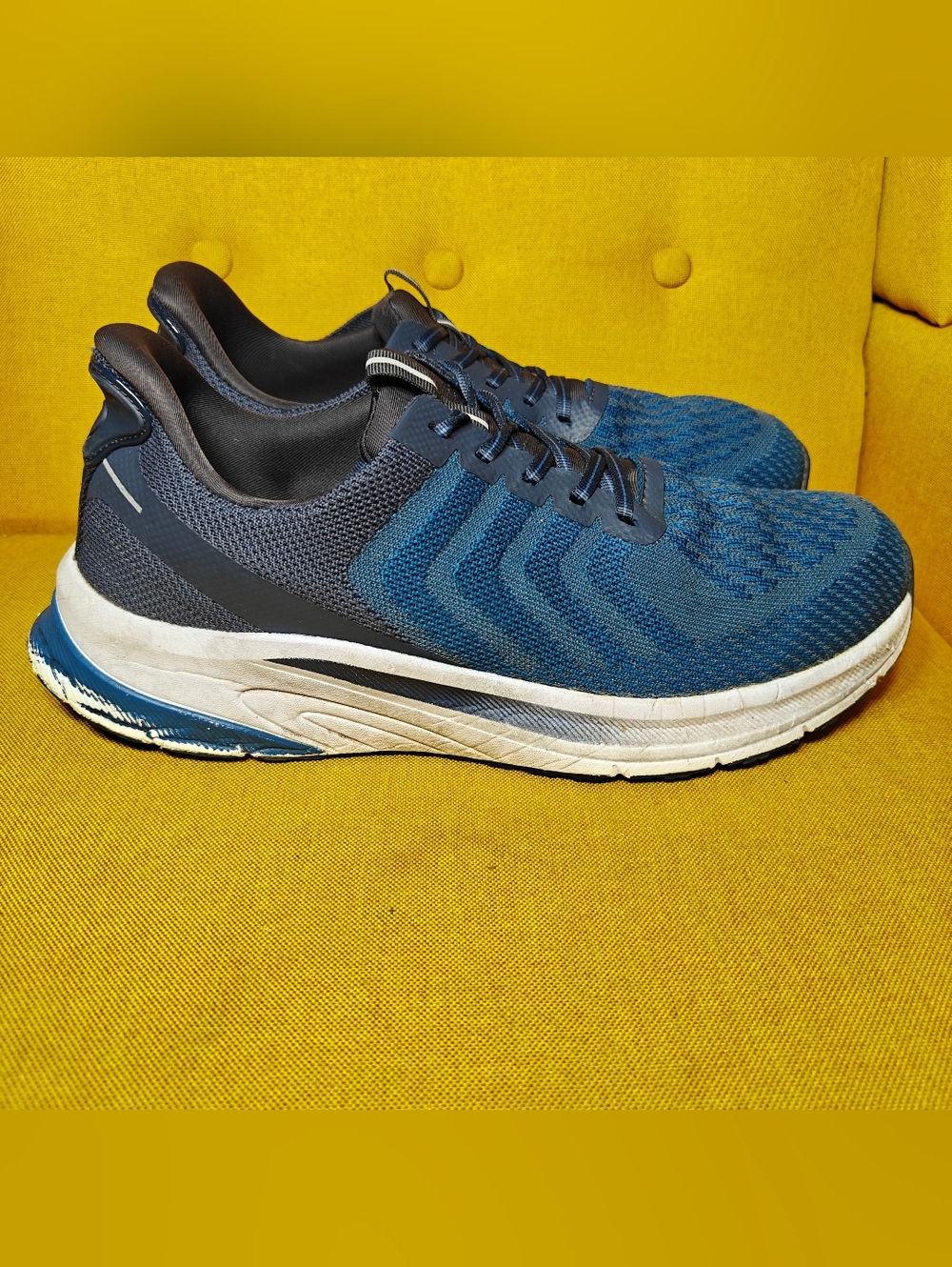 Orthofeet Tilos Hands-Free Stretch Knit Sneaker Men's Shoes Size 12D
